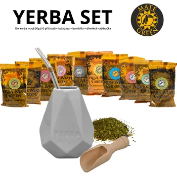 Čaj Mate Green Yerba Mate Startovací SET #10