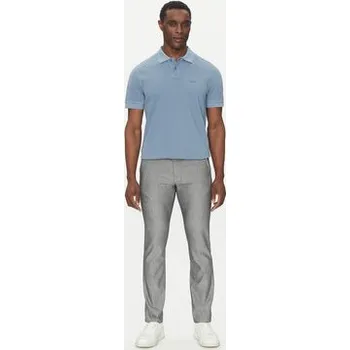 Pánské kalhoty BOSS Kalhoty z materiálu 50536834 Šedá Slim Fit 32_34