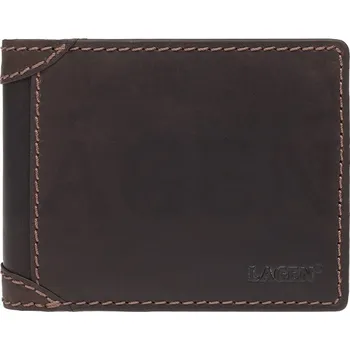 Peněženka Lagen Pánská kožená peněženka 511461 hnědá