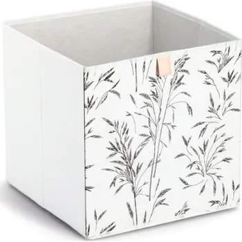 Úložný box Zeller Úložný box NATURE BOX, 32 × 32 × 32 cm, bílý