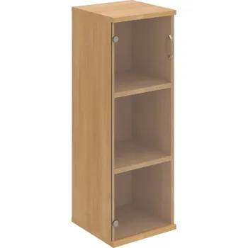 Policová skříň S 3 40 03 L – Skříň policová dvéřová 115,2 × 40 cm - Čiré , Dub , USN – Hobis