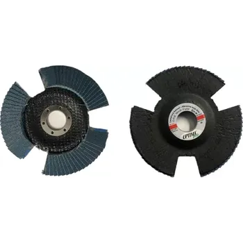 Brusný kotouč OPTIMA profi Visual kotouč brusný lamelový vyštipovaný segmentový zirkon 125mm P80