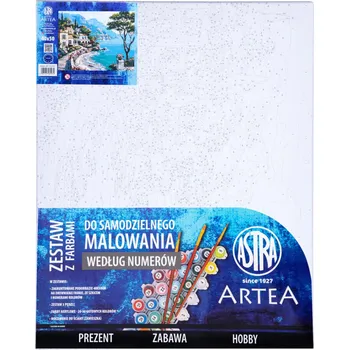 Textilie Astra Plátno malířské - malování podle čísel Italské prázdniny