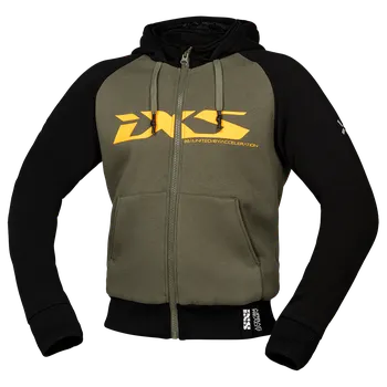 Pánská mikina Mikina iXS RAPID 1.0 X2-343405 (olivová-oranžová) - S