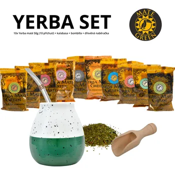 Čaj Mate Green Yerba Mate Startovací SET #2