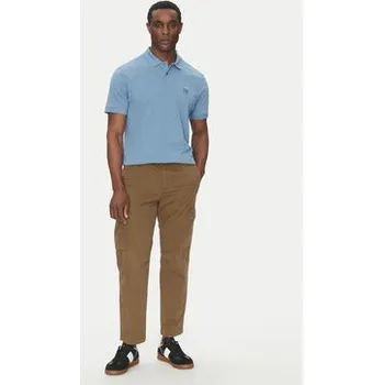 Pánská košile BOSS Polokošile 50536728 Modrá Regular Fit XXL