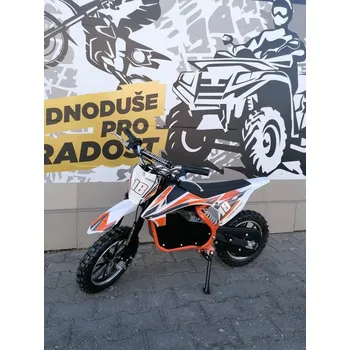 malá motorka Leramotors Minicross Leramotors Devil Deluxe 800W/36V Oranžová