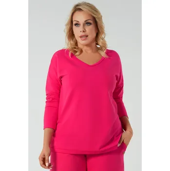 Dámská mikina Dámská mikina Italian Fashion Madri dł.r. Barva: Růžová, Velikost: M