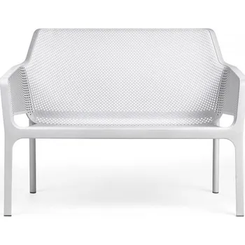 Jídelní stůl NET BENCH – plastová lavička - polypropylen fg bianco