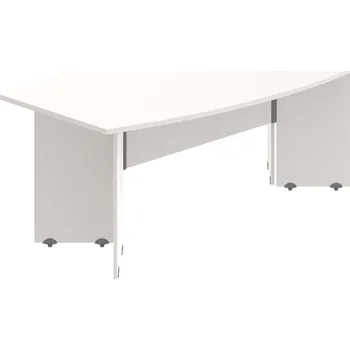 Jednací stůl GJ 200 – Stůl jednací sud 200 cm - Bílá , Bílá