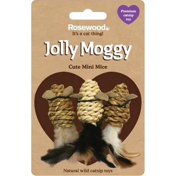 Hračka pro psa Hračka cat Mini Mice 3ks RW