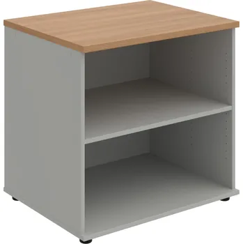 SP 80 60 N – Skříňka ke stolu, otevřená, š. 80 cm, léta napříč - Višeň , Šedá