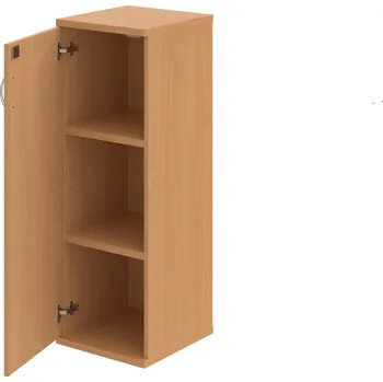 Policová skříň SZ 3 40 01 L – Skříň policová dvéřová 115,2 × 40 cm - Buk , Buk , USN – Hobis
