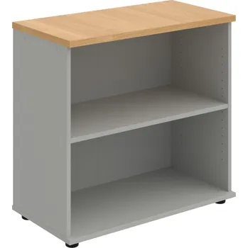 SP 80 40 – Skříňka ke stolu, otevřená, š. 80 cm - Dub , Šedá