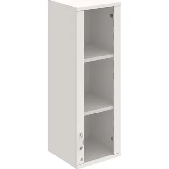 Policová skříň SZ 3 40 02 P H – Skříň policová dvéřová 115,2 × 40 cm - Bílá , Bílá , USN – Hobis