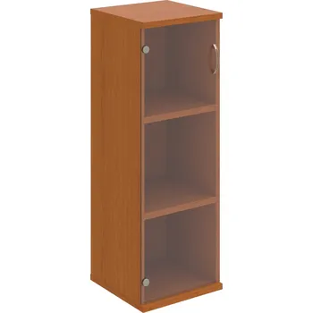 Policová skříň S 3 40 03 L – Skříň policová dvéřová 115,2 × 40 cm - Čiré , Třešeň , USN – Hobis