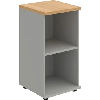 SP 40 40 – Skříňka ke stolu, otevřená, š. 40 cm - Dub , Šedá