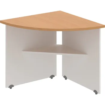 Psací stůl GP 902 P – Stůl spojovací, pravý - Buk , Bílá