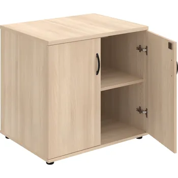 SPZ 80 60 P – Skříňka ke stolu, zavřená, š. 80 cm, léta podél - Akát , Akát , UCO – černá