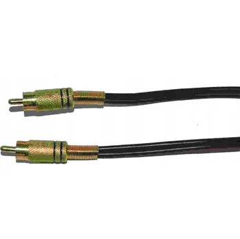 Audio kabel Reproduktorový kabel cinch / cinch 2x1,5mm černý 3m