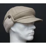 Splus Pánská kožešinová kšiltovka z ovčiny béžová CEKO55 Velikost: 60 cm