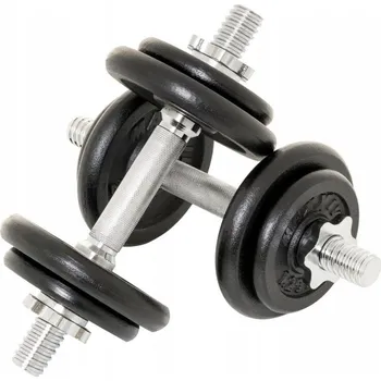 MAXXIVA Sada litinových činek, 2 x 10 kg