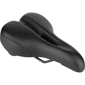 Sedlo na kolo Force Sedlo LUNA UNI turistické,s elastomerem + DÁREK