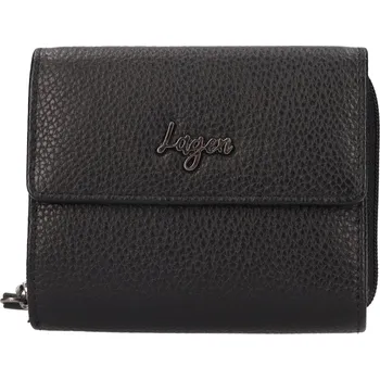 Peněženka Kožená peněženka LG003 černá, Lagen