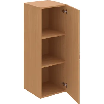Policová skříň D 3 40 01 – Skříň policová dvéřová 111 × 40 cm - Buk , Buk , USN – Hobis