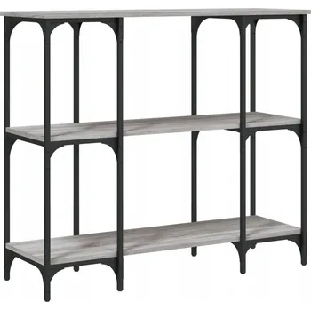 Konferenční stolek Konzolový stolek šedý dub sonoma z dřevotřísky 102x35x90 cm