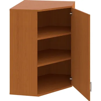 Policová skříň SRV 3 01 P H – Skříň vnitřní roh pravá 115,2 cm - Třešeň , Třešeň , USH – hranatá
