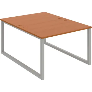 Psací stůl USD O 1200 – Stůl pracovní 120 × 160 cm - Třešeň , Šedý kov