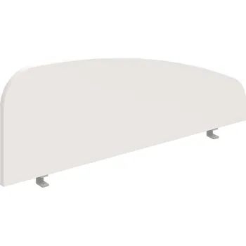 Paraván PA 1200 H – Paraván na hranu 115 cm - Bílá , Šedý kov