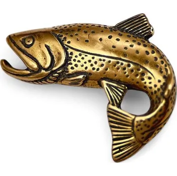 Přívěsek Drakkaria PSTRUH, ryba amulet bronz