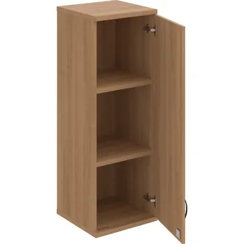 Policová skříň SZ 3 40 01 P H – Skříň policová dvéřová 115,2 × 40 cm - Višeň , Višeň , UCO – černá