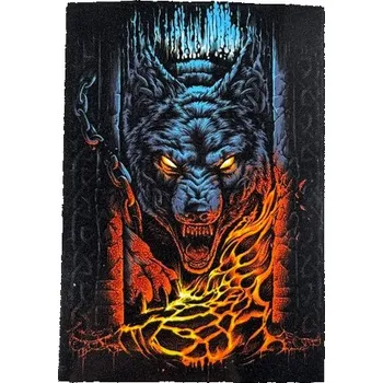 Dekorativní magnet FENRIR, magnetka, 57x80 mm