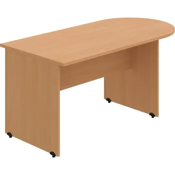 Jednací stůl GP 1600 1 – Stůl jednací oblouk 160 cm - Buk , Buk