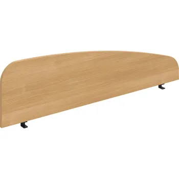 PA 1600 H – Paraván na hranu 155 cm - Dub , Černý kov