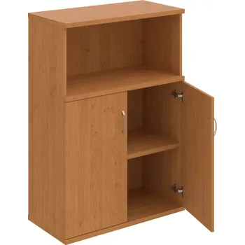 Policová skříň S 3 80 02 – Skříň policová dvéřová 115,2 × 80 cm - Olše , Olše , USN – Hobis