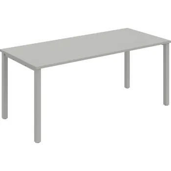 Psací stůl UJ 1800 – Stůl jednací rovný 180 cm - Šedá , Šedý kov