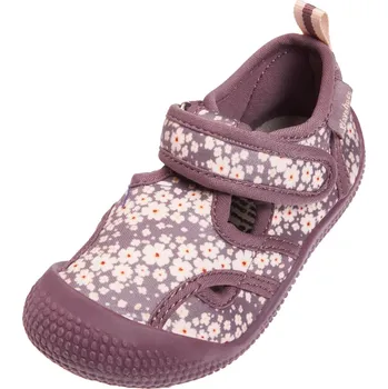 Boty do vody Sandále do vody Playshoes Fialové s květy 32-33, Vnitřní délka boty: 20,8 cm