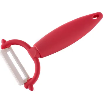 Kuchyňská škrabka škrabka keramická typ "Y" čepel 4cm, rukojeť PH RŮŽ