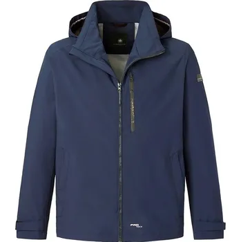Pánská casual bunda Pánská bunda 70414 RedPoint tmavě modrá s kapucí 5XL - 7XL vodní sloupec 20.000 Redpoint - 7XL