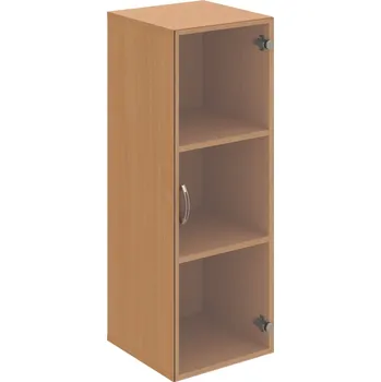 Policová skříň D 3 40 02 – Skříň policová dvéřová 111 × 40 cm - Čiré , Buk , USN – Hobis