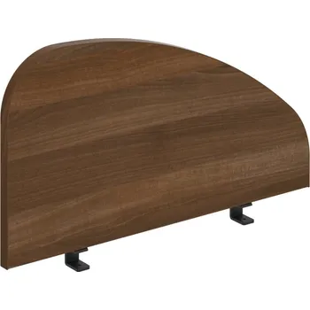 Paraván PA 800 H – Paraván na hranu 75 cm - Ořech , Černý kov