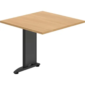 Psací stůl FP 801 – Stůl spojovací 80 cm - Dub , Černý kov