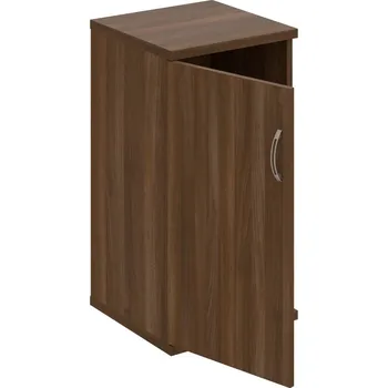 Policová skříň S 2 40 01 L – Skříň policová dvéřová 76,8 × 40 cm - Ořech , Ořech , USN – Hobis