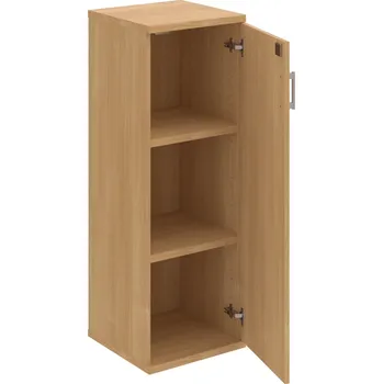 Policová skříň SZ 3 40 01 P – Skříň policová dvéřová 115,2 × 40 cm - Dub , Dub , USH – hranatá