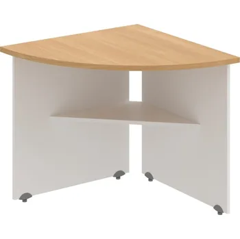 Psací stůl GP 902 P – Stůl spojovací, pravý - Dub , Bílá