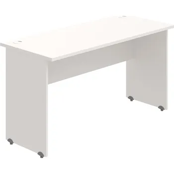 Psací stůl GE 1400 – Stůl pracovní rovný 140 cm, hl. 60 cm - Bílá , Bílá